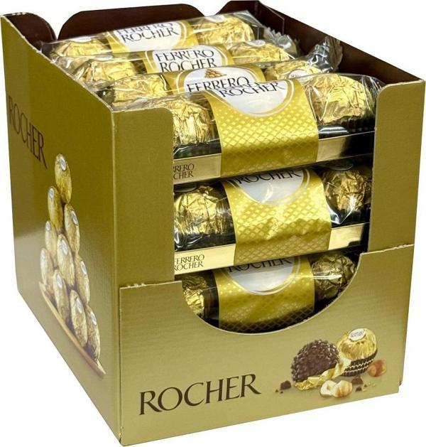 Ferrero Rocher Fındıklı Çikolata T3 16 Adet - Image 1