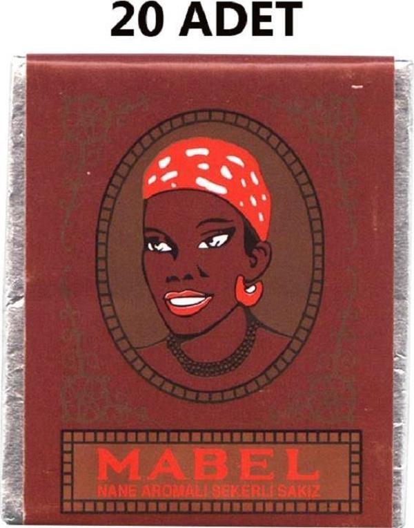 Mabel Nane Aromalı Şekerli Sakız 20 Adet - Image 1