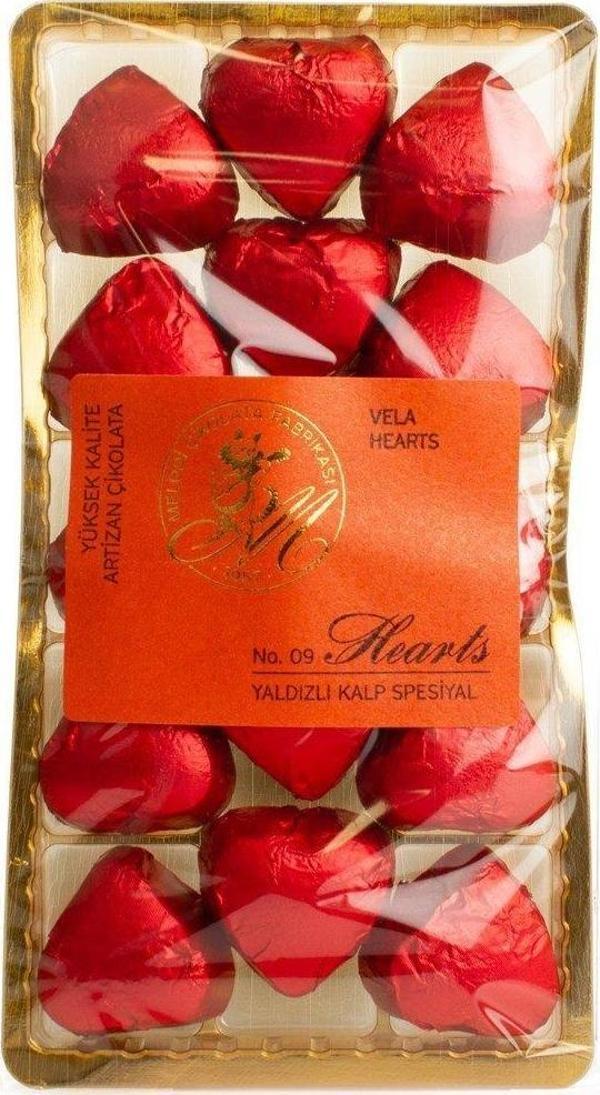 Melodi Çikolata Sevgililer Günü Özel Vela Hearts Çikolata 150g - Image 1
