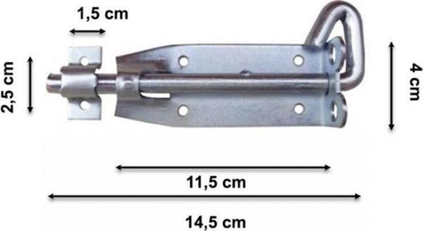KÖSEOĞLU KİLİTLİ SÜRGÜ NO 3 - Image 1