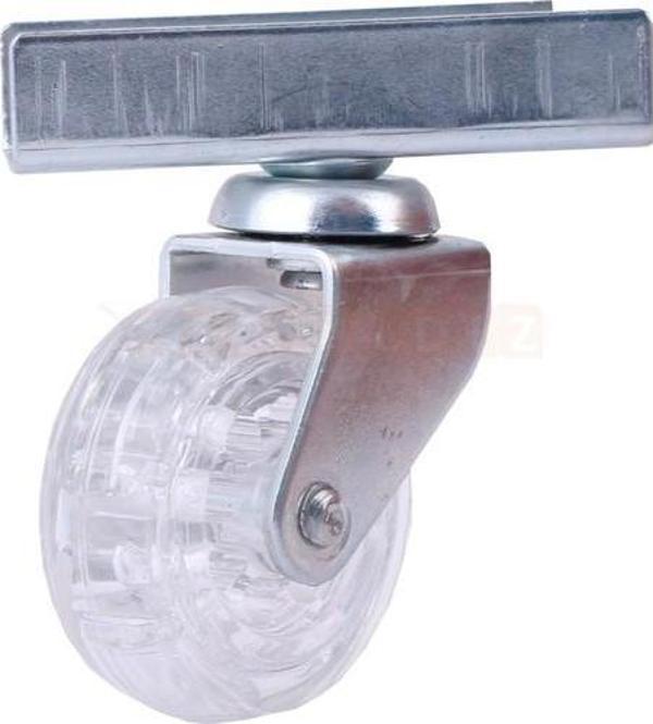 Hts 327 - 50x20'lik Şeffaf Makaralı Uzun U Tablalı Teker - Image 1