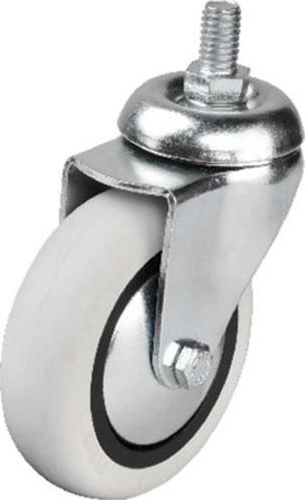 Hts 352 - 75x25'lik PVC Makaralı Vidalı Teker 4 ADET - Image 1