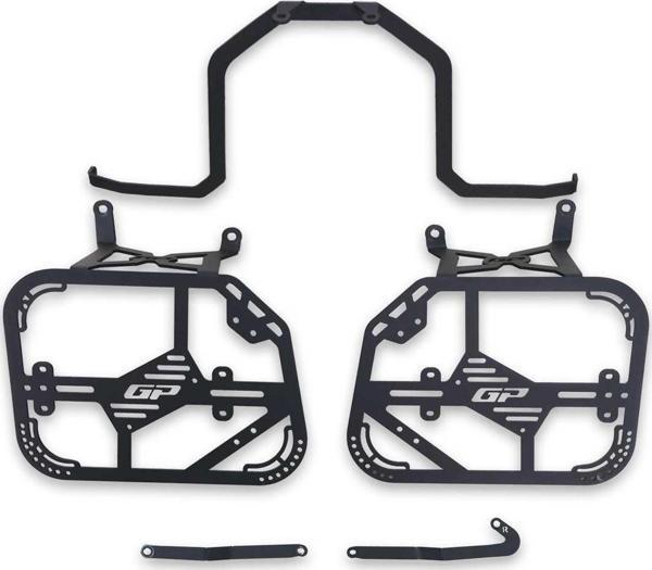 GP Kompozit Benelli TRK 702 X 2024 Uyumlu Yan Çanta Demiri Siyah - Image 1