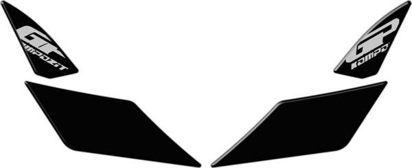 GP Kompozit Honda PCX 125 2021-2024 Uyumlu Artçı Ayak Pad Siyah - Image 1