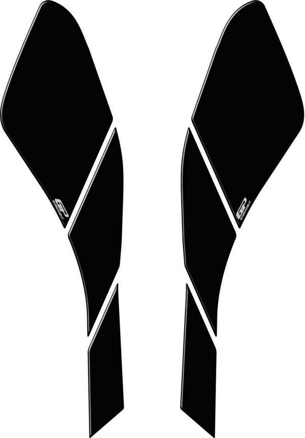 GP Kompozit Honda PCX 125 2021-2024 Uyumlu Yan Pad Siyah - Image 1