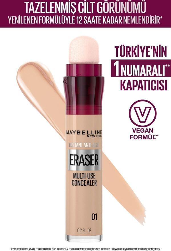 Instant Anti Age Eraser Kapatıcı - 01 Light - Image 1