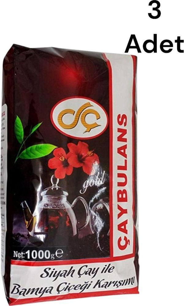 Dokumacı Bamya Çiçekli Dökme Çay 3 Kg - Image 1