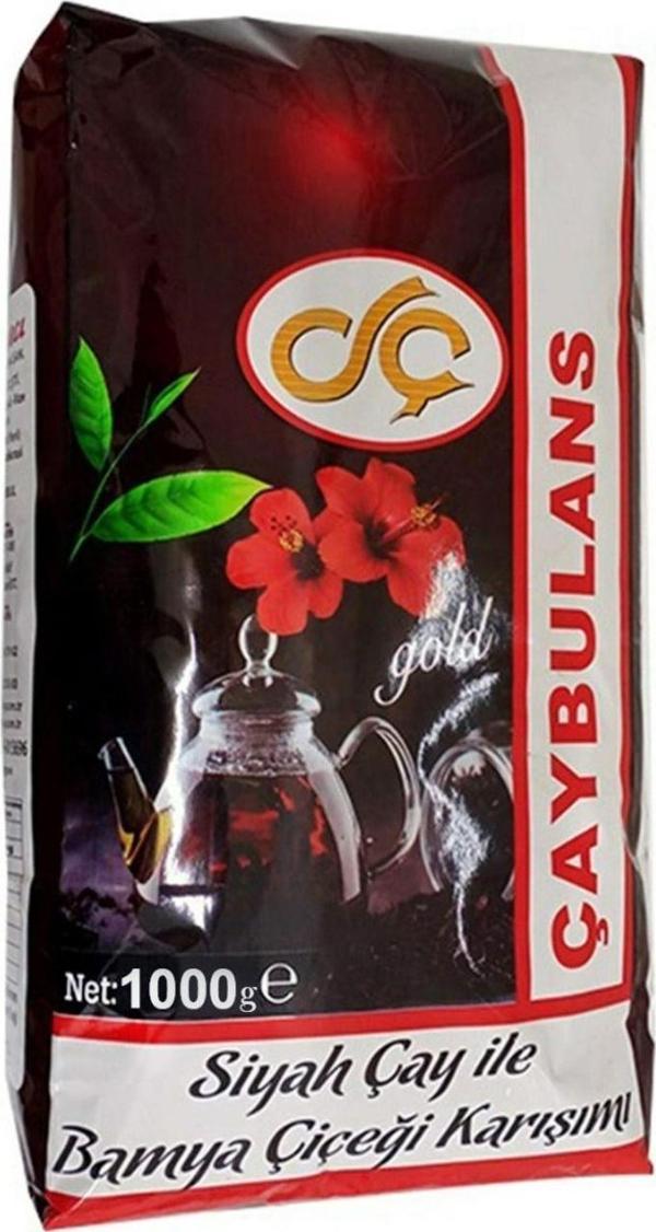 Dokumacı Bamya Çiçekli Dökme Çay 1 Kg - Image 1