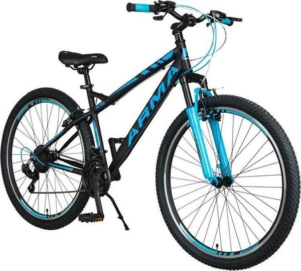Tunca Arma Shimano 21 Vites Ön Amortisörlü 27.5 Jant Bisiklet Mavi - Siyah - Image 1