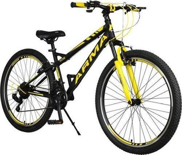 Tunca Arma Shimano 21 Vites Ön Amortisörlü 27.5 Jant Bisiklet Sarı - Siyah - Image 1