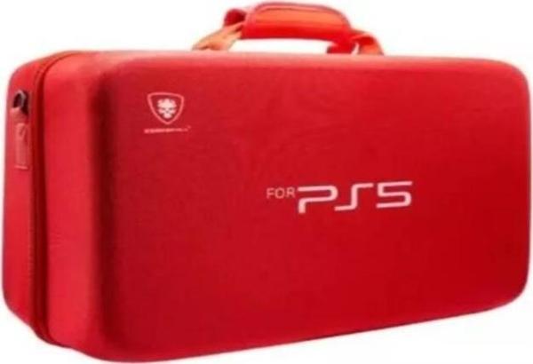 Sony Playstation 5 Taşıma Çantası Kırmızı - Image 1