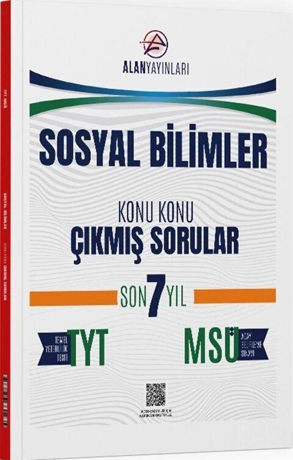 TYT MSÜ Sosyal Bilimler Konu Konu Çıkmış Sorular Son 7 Yıl Alan Yayınları - Yeni Alan Yayıncılık - Image 1