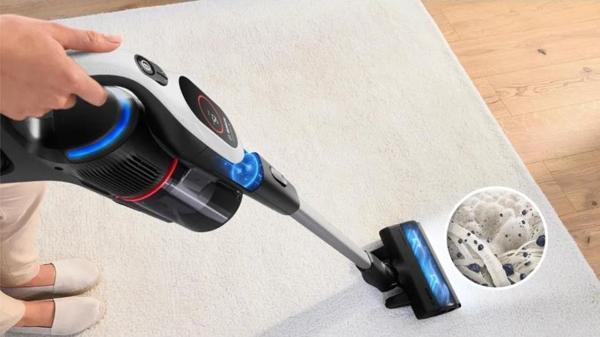 Bosch BCS931WBA Unlimited 9 Şarjlı Dikey Süpürge - Image 1