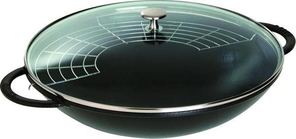 Staub Izgara Aparatlı Döküm Wok Tencere 37 Cm - Image 1