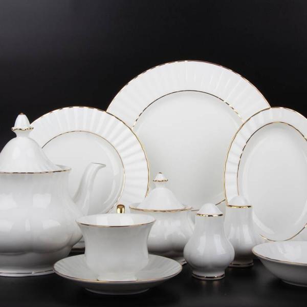 Evaliza Eva Gold 36 Parça Kahvaltı Takımı - Image 1