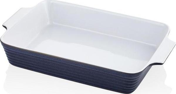 Rossallını Lıfe Brandanı Buyuk Dıkdortgen Mavı Fırın Kabı 44X26X8 Cm - Image 1