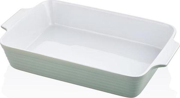 Rossallını Lıfe Brandanı Buyuk Dıkdortgen Yesıl Fırın Kabı 44X26X8 Cm - Image 1