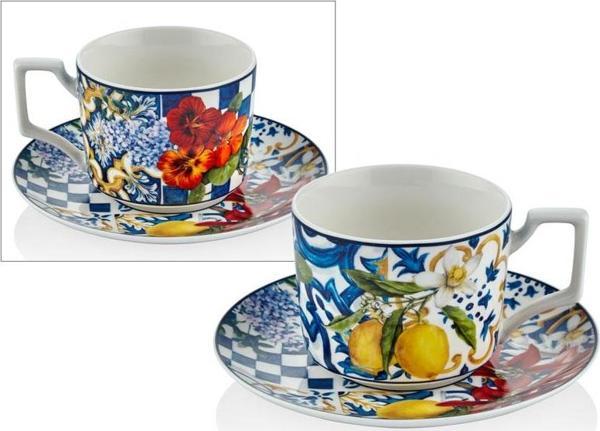 Joy Carmen Italy Garden 6Lu Cay Fıncanı Setı 15X6,5 Cm - Image 1
