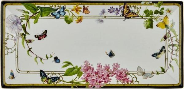 Joy Carmen Muse Garden 2Lı Buyuk Dıkdortgen Tabak 30X15 Cm - Image 1
