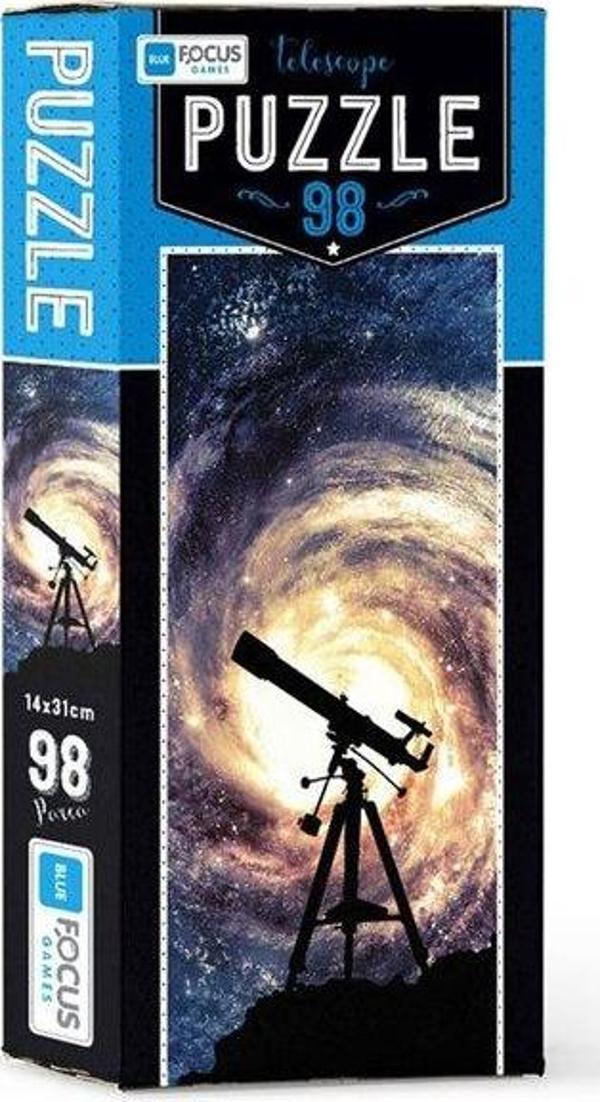 Blue Focus Telescope 98 Parça Puzzle BF220 - Image 1