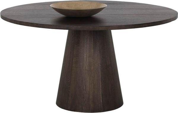 Gazzini Furniture Verona Ceviz Ahşap Yemek Masası 120 x 120 - Image 1