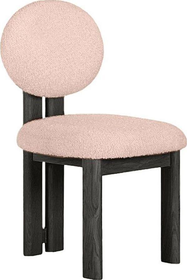 Gazzini Furniture Coco Iskandinav Teddy Natural Ahşap Bohem Sandalye - Image 1