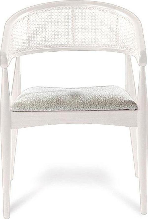 Gazzini Furniture Gazel hazeranlı ahşap bohem sandalye - Image 1