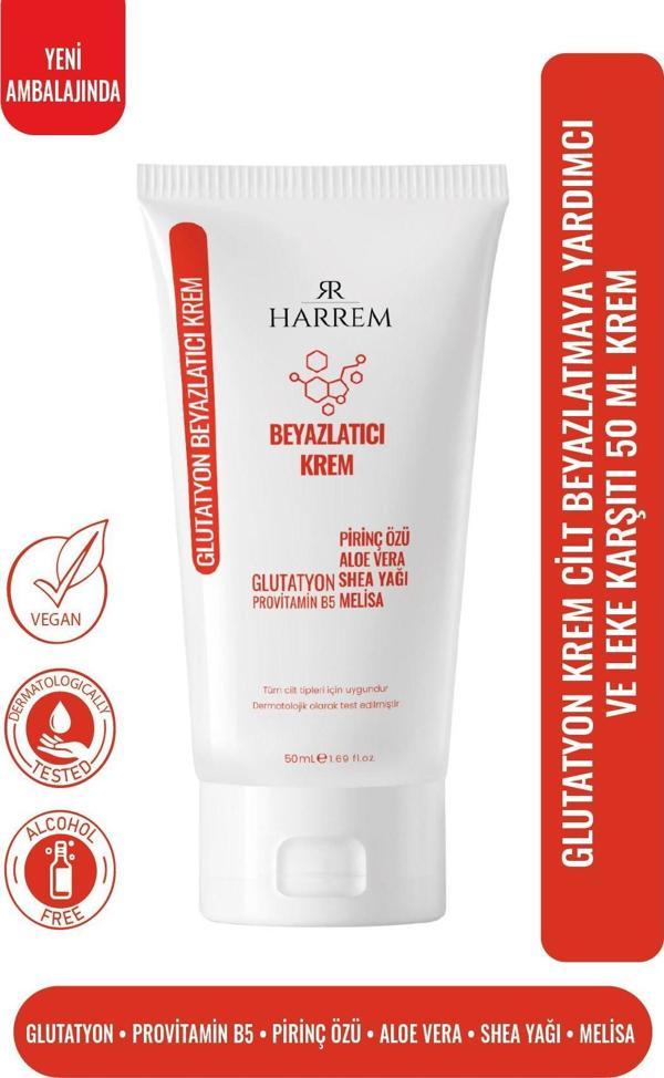 Glutatyon Cilt Beyazlatmaya Yardımcı ve Leke Karşıtı Hücre Yenileyici Krem - Image 1