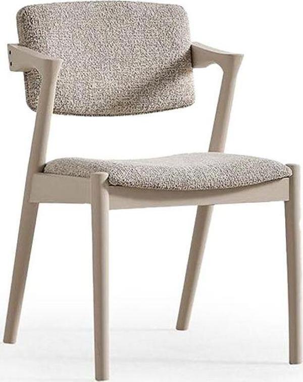 Gazzini Furniture Giza Ahşap Bohem Sandalye 52x48 cm - Image 1