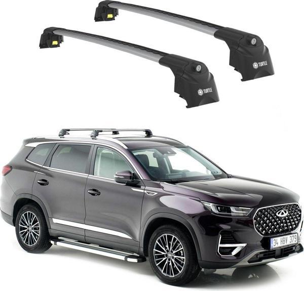 Turtle Chery Uyumlu Tiggo 8 Suv -18 Turtle Air2 Ara Atkı Gri - Image 1