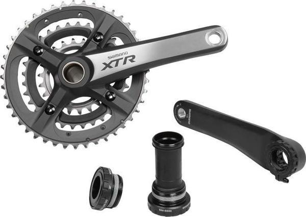 Shımano XTR FC-M970 175MM 44X32X24T Shımano XTR 3'Lü Aynakol Hollowtech Orta Göbek Dahil - Image 1