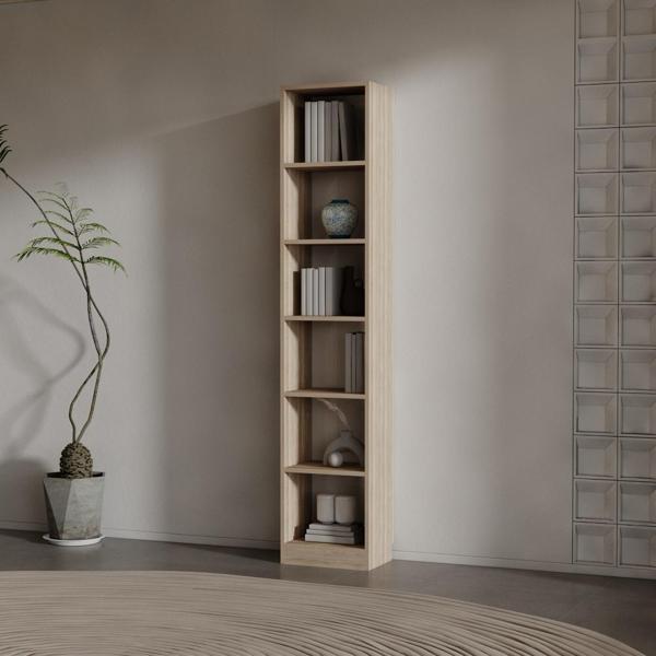 INFORNO SUNTALAM KİTAPLIK ( 200 X 40 X 28 ) CORDOBA ( MAT ) - Image 1