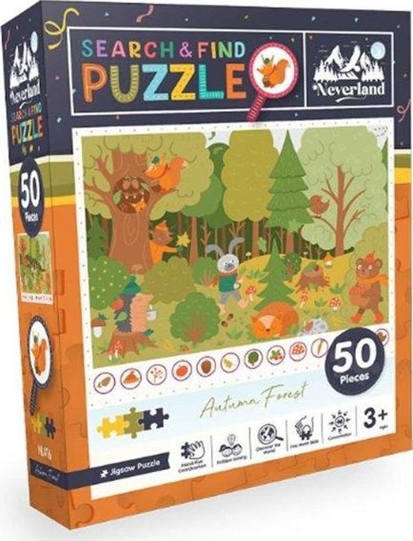 Neverland Sonbahar Ormanı 50 Parça Puzzle NL416 - Image 1