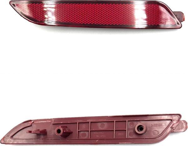 LEOPARTS Rio Hatchback Arka Tampon Reflektörü Sağ 2017-2019 92406-H9100 - Image 1