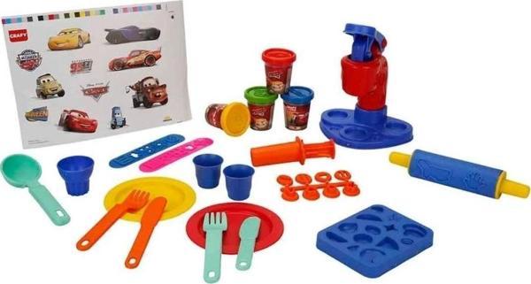 Nessiworld Cars Dondurma Fabrikası Oyun Hamuru Seti 200 gr 29 Parça - Image 1