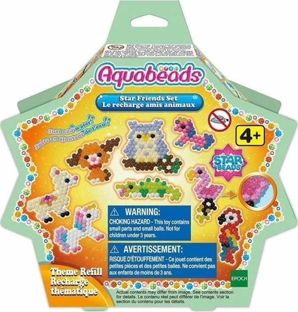 31602 AquaBeads Star Bead Arkadaşlar Seti / Yedek boncuk paketi / Epoch / +4 yaş - Image 1