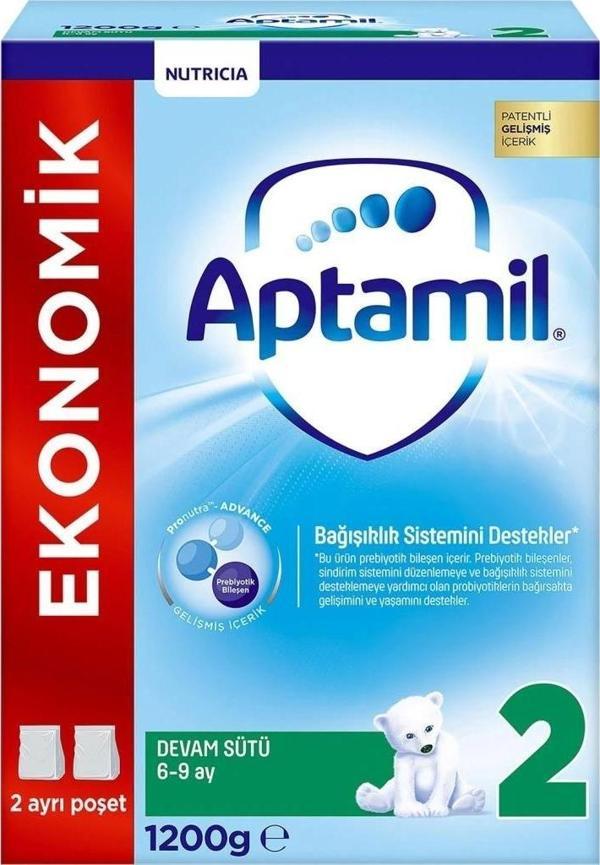 Aptamil Devam Sütü Maması No2 6-9 Ay 1200 Gr - Image 1