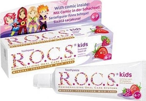 Nessiworld  .Kids Diş Macunu 35ml 4-7 Yaş Ahududu - Image 1