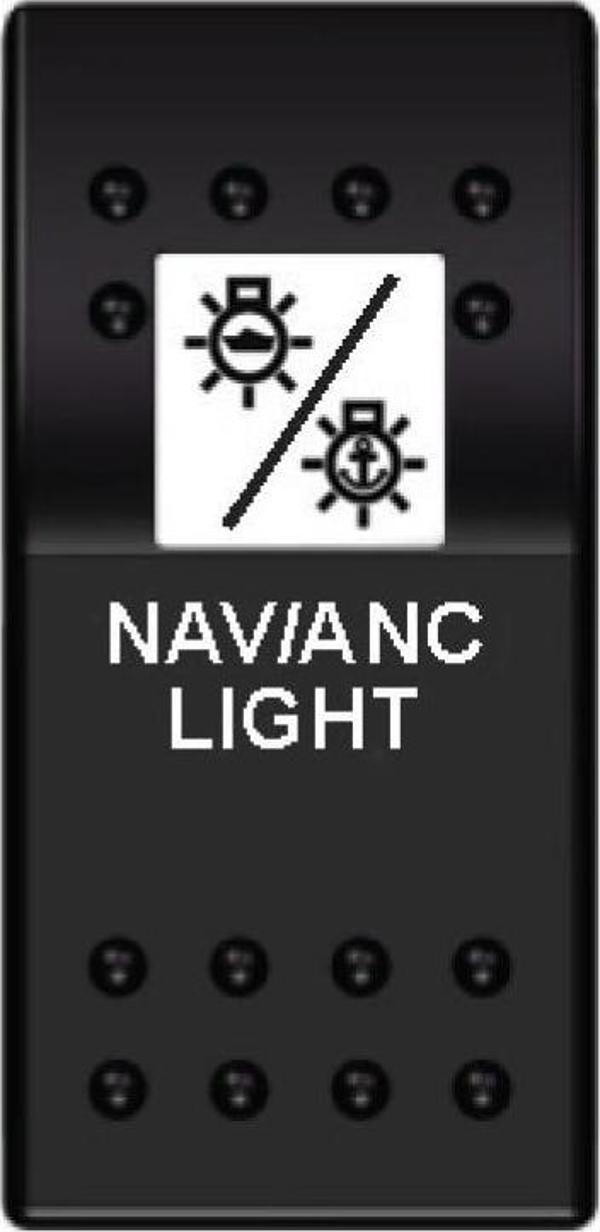 Bfy Swıtch On-On-Off Navigasyon+Demir Lambası 12/24 V - Image 1