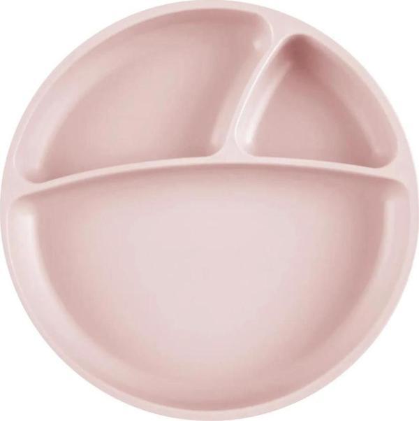 Nessiworld  Porsiyon Vakum Tabanlı Silikon Tabak Pinky Pink - Image 1