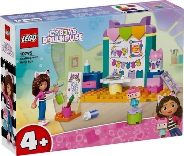 Nessiworld 10795 Lego Gabbynin Hayal Evi Karton Baby Box ile El Sanatları 60 parça +4 yaş - Image 1