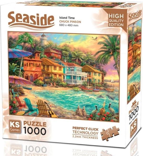 Nessiworld KS Games Island Time Puzzle 1000 Parça 20673 - Image 1