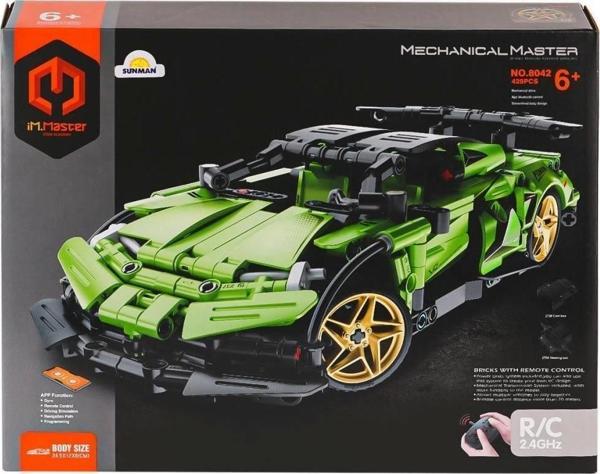 Nessiworld 8042 IMM Kumandalı Süper Araba Yeşil  429 Parça -Sunman - Image 1