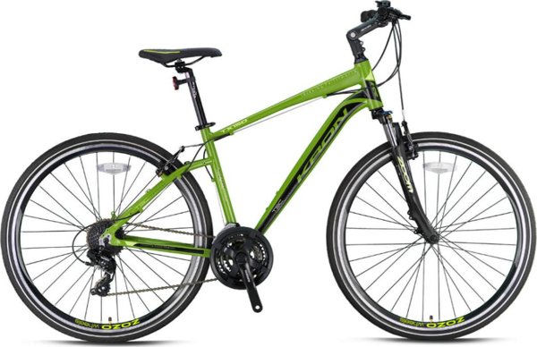 Kron TX 150 V-Fren 28 Jant 24 Vites 16 inç Bisiklet Mat Haki Yeşil - Image 1