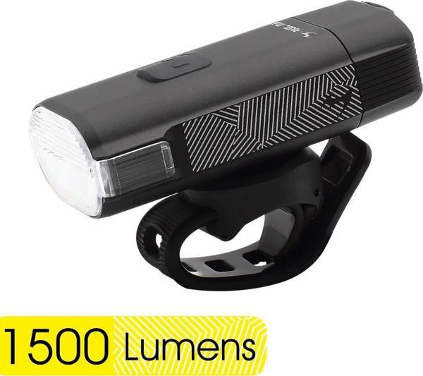 Moon RIGEL MAX 1500 Lümen USB Bisiklet Ön Far Lambası - Image 1