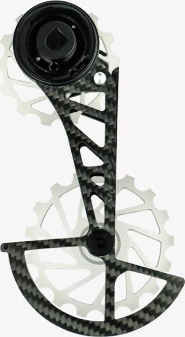 Nova Ride OSPW 3D Karbon Seramik Arka Vites Kafesi Sram Red-Force Axs Grey - Image 1