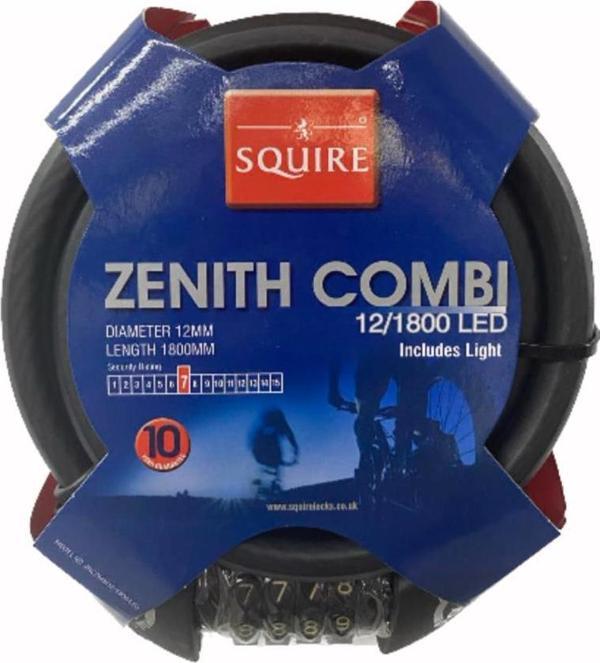 SQUIRE Zenith Combi Şifreli Kilit 12x1800mm Led Işıklı - Image 1