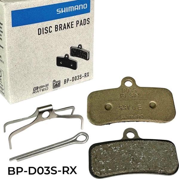 Shimano Resin Disk Fren Balata D03S-RX Deore XT Saint Zee BR M8020/M820/M810/M640 - Image 1