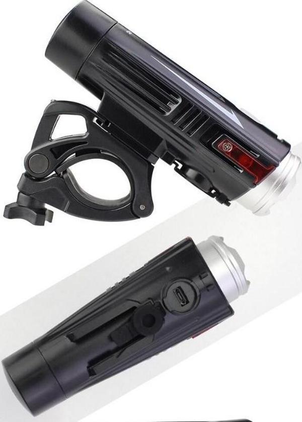 Forte GT Bisiklet ışığı USB şarj ön işık 4 modu 880 lümen Xbyc 6113 - Image 1