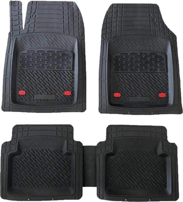 Safir Skoda Uyumlu Octavia Havuzlu Universal Paspas Krom Siyah Parça - Image 1